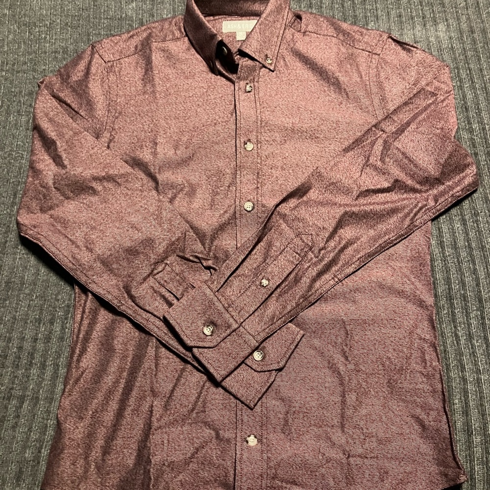 Ash & Erie Burgundy Shirt